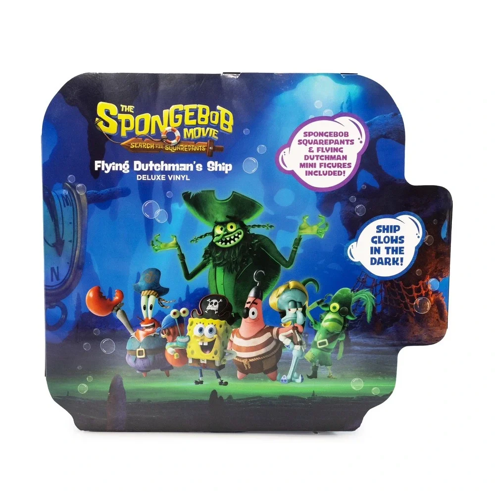 Search For SquarePants The SpongeBob Movie Flying Dutchman Ship Glow in Dark NIB